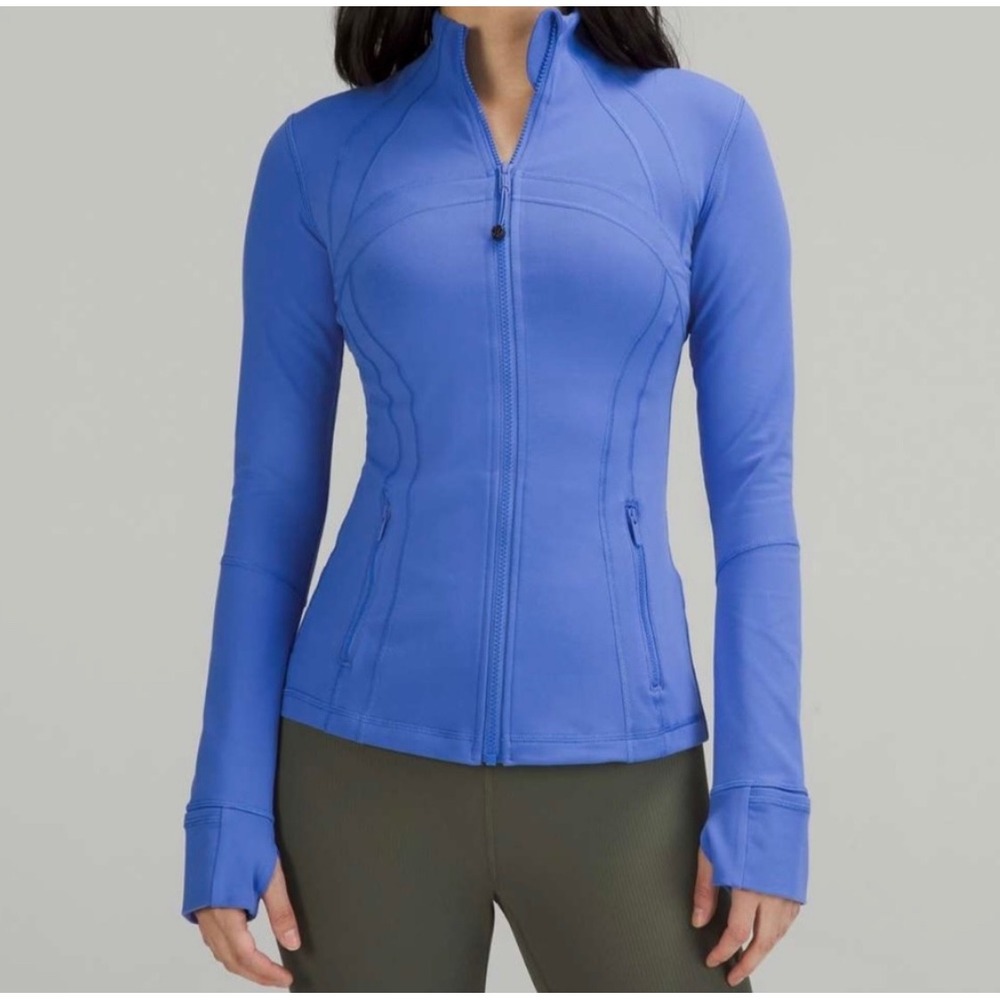 Lululemon Define‎ Jacket Luon Womens 6 Wild Indigo Yoga Athleisure